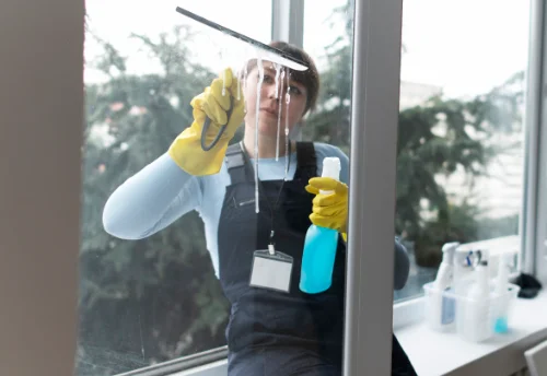 Nettoyage de vitres intérieures et extérieures au Val-de-Guéblange